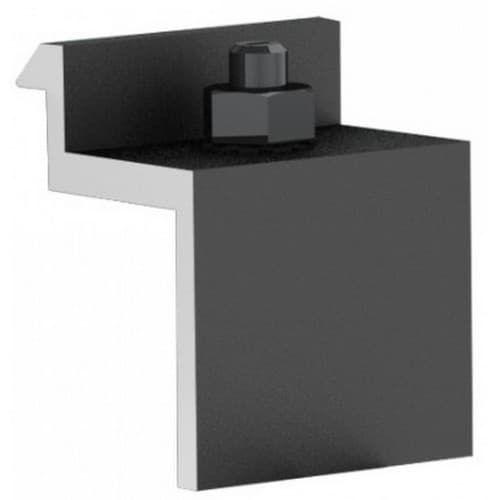 UniRac, 302021D-US, SM End Clamp B Dark Alum
