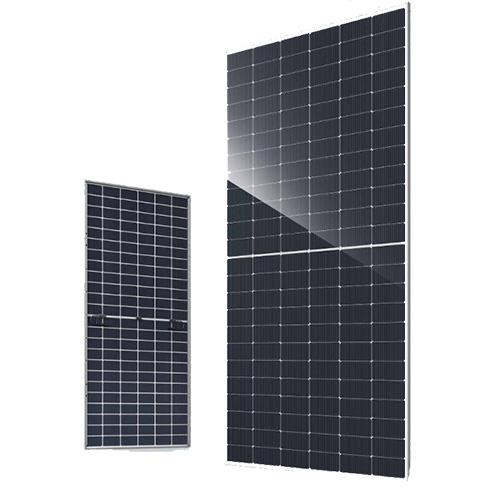 JA Solar, JA-JAM72-D40-600MB, 600W D40 Series Bifacial, 144 half cell module: Silver Frame, Glass Backsheet, Genuine MC4 1500V connectors