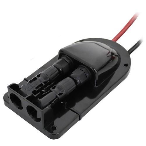 Aims Power, PV2WEGMC4-10FT, Solar 2 Wire Cable Entry MC4 Roof Mount Weatherproof with 10 FT leads