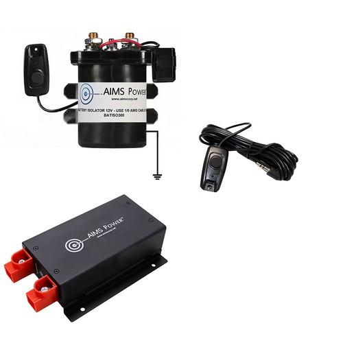 Aims Power, KIT-ISOREG, Isolator and lithium battery regulator kit for charging lithium with an alternator