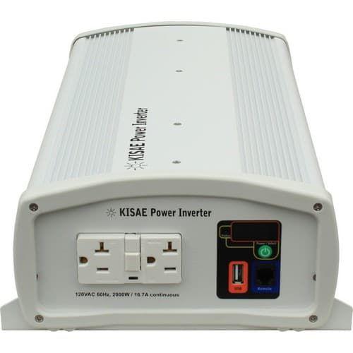 KISAE - Inverter 2000 Watt Pure Sine with Transfer Switch; SWXFR