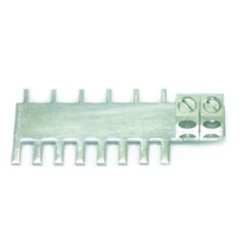 Outback Power, FW-CBUS-8, Reversible Combiner Bus Bar for up to eight 150 VDC rated breakers or up to six 600 VDC rated fuse holders with dual 2/0 AWG output lug terminals