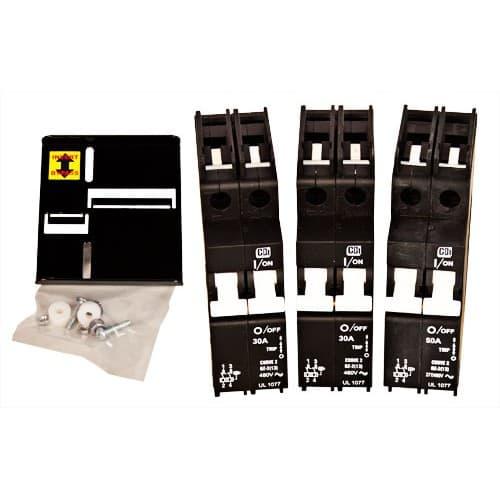 Midnite Solar, MNSW-SLIDER-30, AC Input Output Bypass Assy for SW, 30A with 50A Bypass