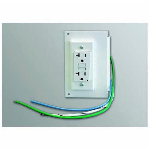 Magnum Energy, MS-GFCI, GFCI outlet kit to add GFCI recepticle replacing standard AC cover (used only with MS-20B models)