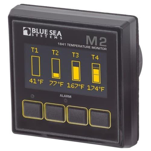 Blue Sea Systems, 1841, M2 OLED Temperature Monitor