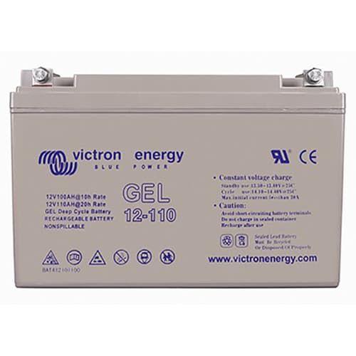 Victron Energy, BAT412101104, 12V/110Ah Gel Deep Cycle Batt.