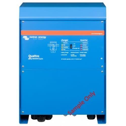 Victron Energy, QUA481030010, Quattro 48/10000/140-100/100 230V +50A aux. VE.Bus Inv./Ch.