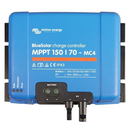 Victron Energy, SCC010070300, BlueSolar MPPT 150/70-MC4 (12/24/36/48V-70A)