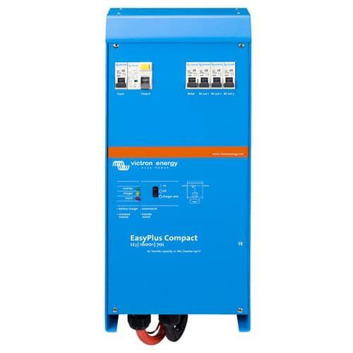 Victron Energy, CEP121620000, EasyPlus Compact 12/1600/70-16 230V Inverter/Charger combi.