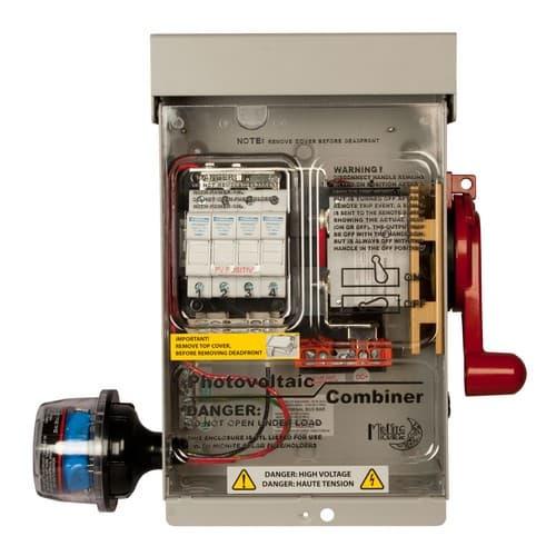 Midnite Solar, MNPV4HV-DISCO 3R-DLX, 4 Input Disconnecting Combiner
