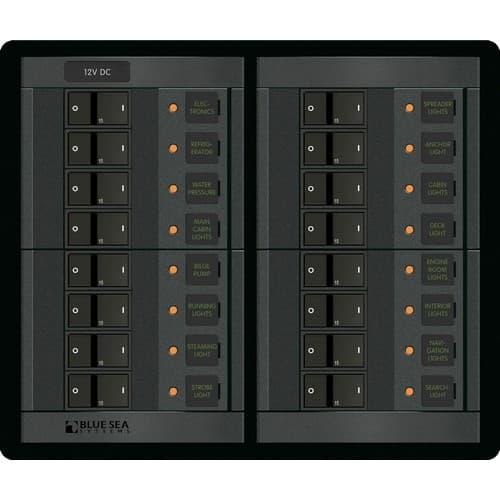 Blue Sea Systems, 1222, 12 Volt DC 16 Position