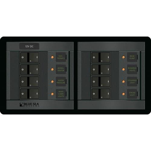 Blue Sea Systems, 1225, 12 Volt DC 8 Position