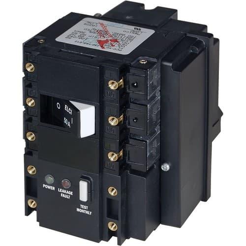 Blue Sea Systems, 3104, C-Series ELCI Main Circuit Breaker - 120/240V AC 50A