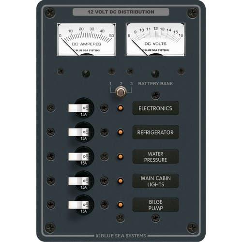 Blue Sea Systems, 8081, DC 5 Position
