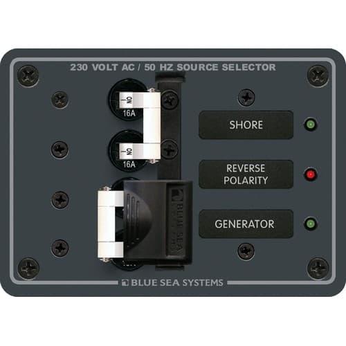 Blue Sea Systems, 8132, AC Toggle Source Selector [European]