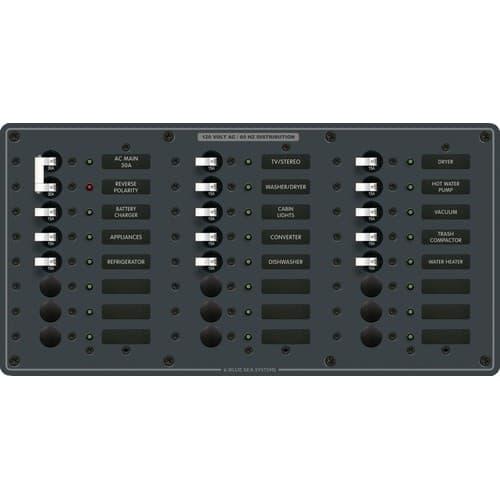 Blue Sea Systems, 8465, AC Main + 22 Positions