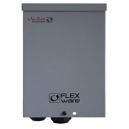 Outback Power, FWPV4-FH600, Combiner box pre-wired with four 600 VDC fuse holders, cable gland and touch-safe distribution blocks. Includes one ground bus bar. (Fuses sold separately.)