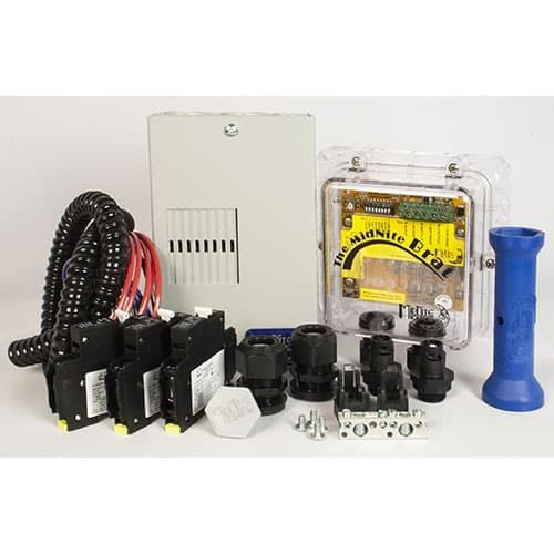 (image for) Midnite Solar, MNBRATKIT, Brat charge controller kit, with breakers and wire etc