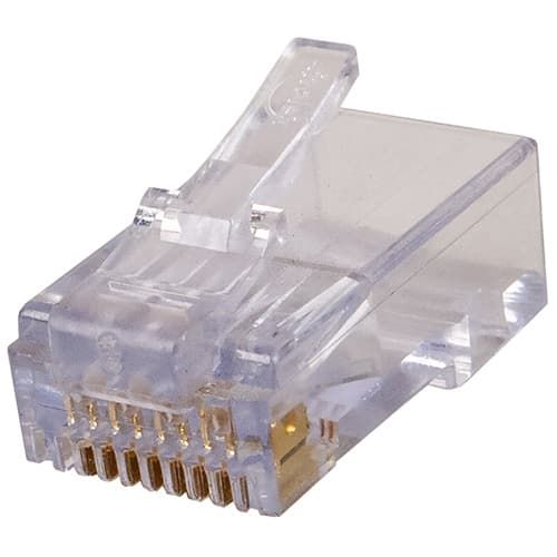 (image for) Midnite Solar, 9-497-1, An 8-pin/8-position connector for Cat5 cable.