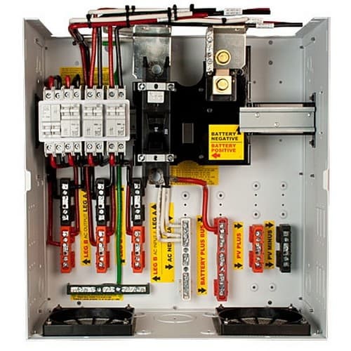 (image for) Midnite Solar, MNE250XWP-SINGLE-E, E-Panel - Schneider Electric XW