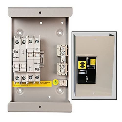 (image for) Midnite Solar, MNTRANSFER-30A, Transfer Switch, 2-Pole, 30 Amp, 120/240VAC