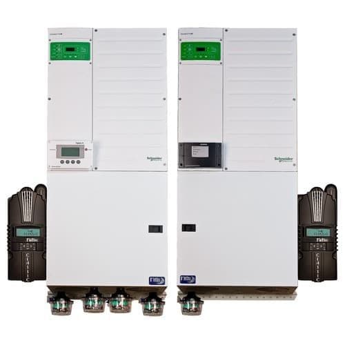 (image for) Midnite Solar, MNXWP6848D-4CL200, Inverter System, Pre Wired - Grid Tie with Battery Backup