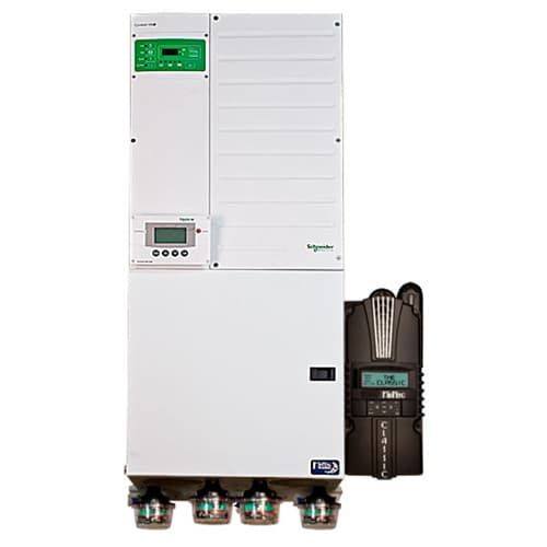 (image for) Midnite Solar, MNXWP5548-CL200, Pre-Wired Power Panel 5.5 Kw, 48 VDC, 120/240 Vac, Xw+5548, Cl200