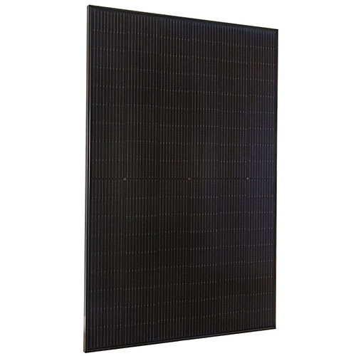(image for) Mission Solar, MSE410HT0B, 410W PV Module, 1.2m (~47.2") PV Wire, MC-4, 35mm Black Frame, Black Back Sheet, BOB, 108 1/2 Cell Mono-PERC, 25A Fuse Max, 1000VDC, 10BB, BAA, 383.9 PTC, 25/25 Warranty
