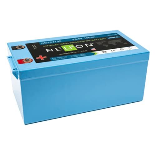 (image for) Relion Battery LLC, RB24V100, 24V 100Ah LiFePO4 Battery