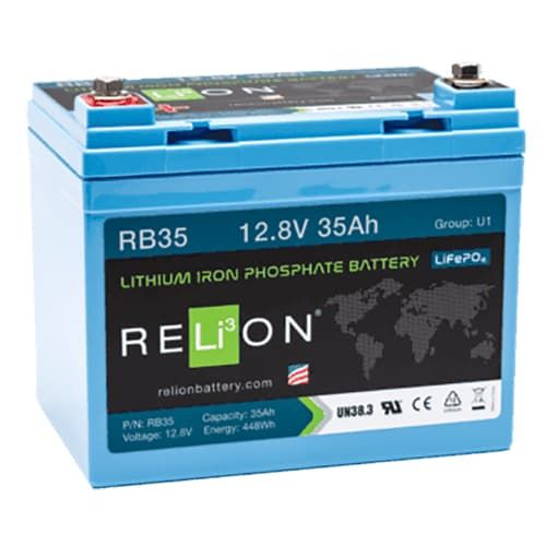 (image for) Relion Battery LLC, RB35, 12V 35Ah LiFePO4 Battery
