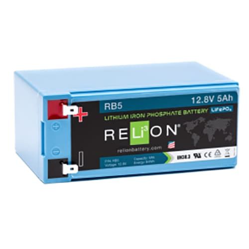 (image for) Relion Battery LLC, RB5, 12V 5Ah LiFePO4 Battery
