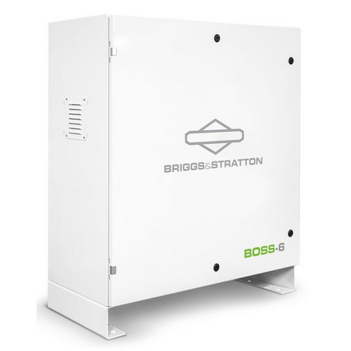 (image for) Briggs & Stratton, 053003, BOSS.6: Up to 6 Batteries Enclosure with SheLeveles- Includes 8' 4/0 Battery Inverter Cables- Busbars required - 5 Year Warranty