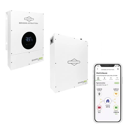 (image for) SimpliPhi, SPHI-ESS-30-12, Energy Storage System: 6 Batteries, 29.88 kWh, AC or DC Coupled 12000W, Includes AGS 