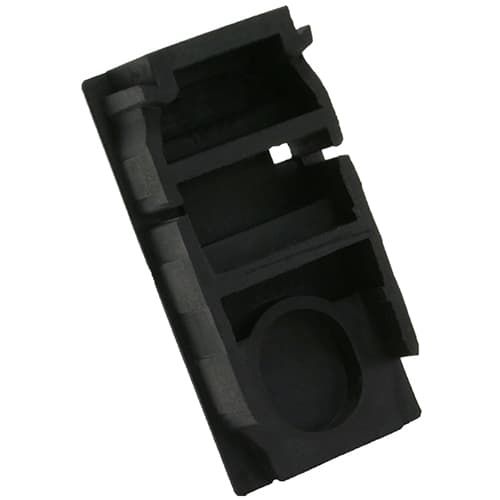 (image for) SnapNrack, 232-01043, Ground Rail End Cap, Black