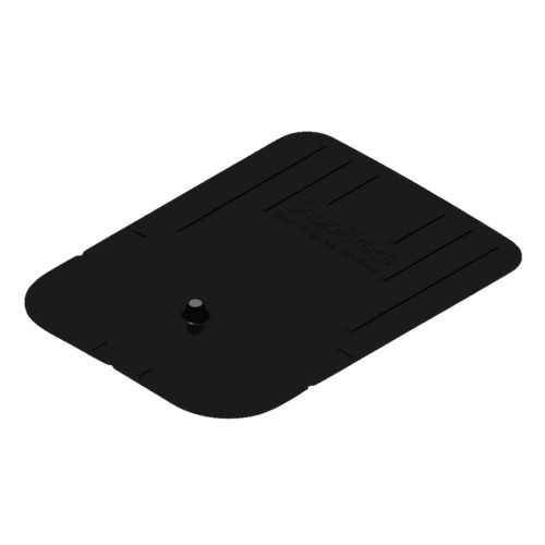 (image for) SnapNrack, 232-01375, Comp Flashing, 9" x 12", Black Alum (requires Umbrella Lag)