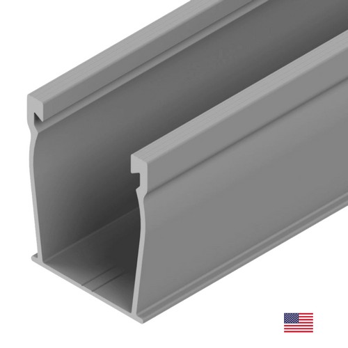 (image for) SnapNrack, 232-10095-USA-EB, UR-45 Rail, 172", Mill (USA) - EverBright Spec