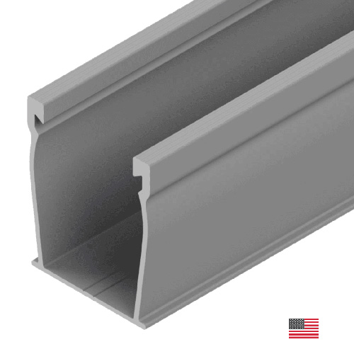 (image for) SnapNrack, 232-10130-USA, UR-45 Rail, 186", Mill (USA)