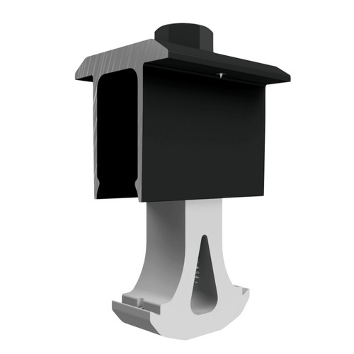 (image for) SnapNrack, 242-02071, Ultra Rail Mid Clamp, Black