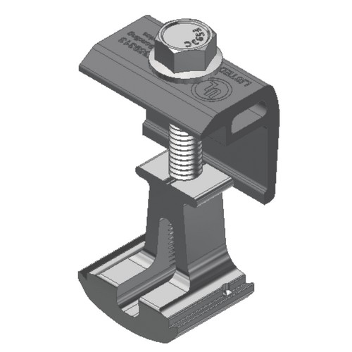 (image for) SnapNrack, 242-02072, Ultra Rail End Clamp, Silver