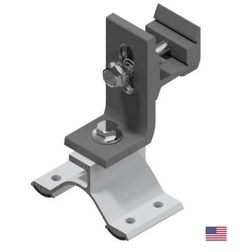 (image for) SnapNrack, 242-10040-USA, All Purpose L Foot feat. S-5! Corrubracket (USA)