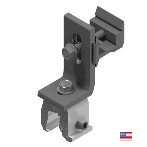 (image for) SnapNrack, 242-10043-USA, All Purpose L Foot feat. S-5! S-5-N Mini (USA)
