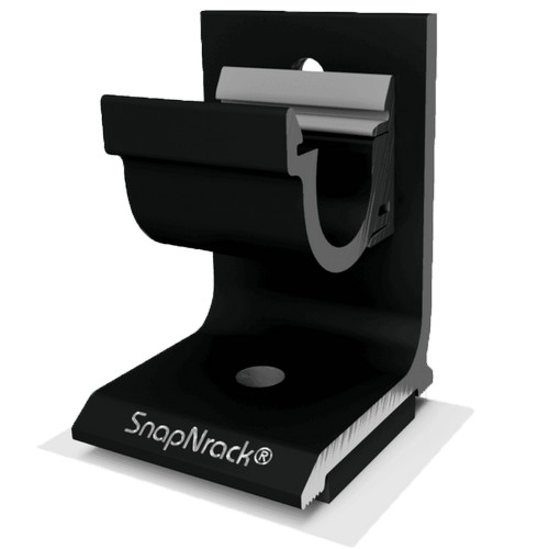 (image for) SnapNrack, 242-10056, UltraFoot, Rafter, Black