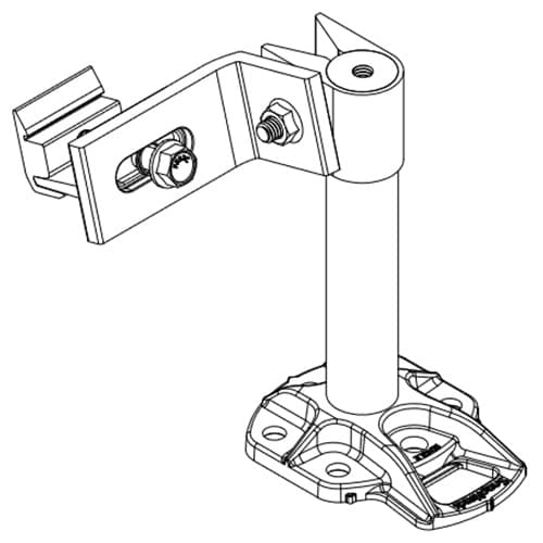 (image for) SnapNrack, 242-10019, Ultra Rail Tilt-Mount Kit, 5 1-2"