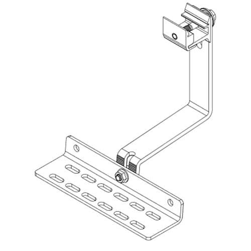 (image for) SnapNrack, 242-02729, Ultra Rail, Tile Hook, Adjustable