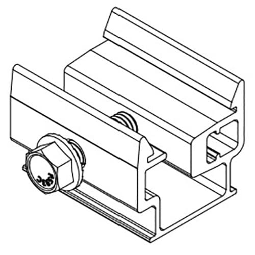 (image for) SnapNrack, 242-05161, Ultra Rail Leveling Spacer, Black