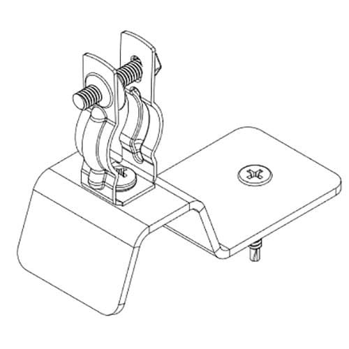 (image for) SnapNrack, 242-02733, Conduit Support Assembly, 1IN PVC