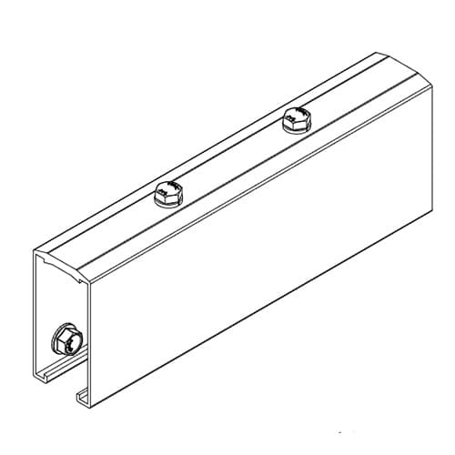 (image for) Snapnrack, 242-04009, Ground Rail Splice