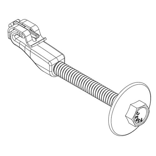 (image for) SnapNrack, 242-04105, Array Edge Screen Fastener