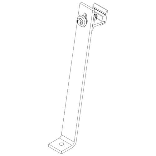 (image for) SnapNrack, 242-03215, Ultra Rail Simple Tilt Back Leg 10 Deg Portrait