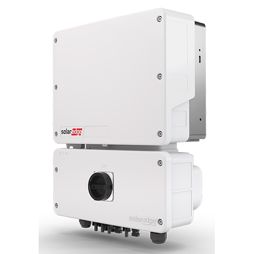 (image for) Solaredge, SE10000H-USMNUBL75, Home Hub SE10000H-US HD-Wave, Single Phase, Grid Tied Inverter, Dual Rated 10kW/11.4kW Battery Access, 240Vac, 60 Hz, 2 Unfused Input, Ground-Fault/Arc-Fault Protection, RS485, Ethernet, with 5 Year Cell Plan, -40C, AC RSD, w/ PCS, RGM, and Consumption Meter (Add CT??s), UL1741-SB, 12 Yr. Warr, USA Built